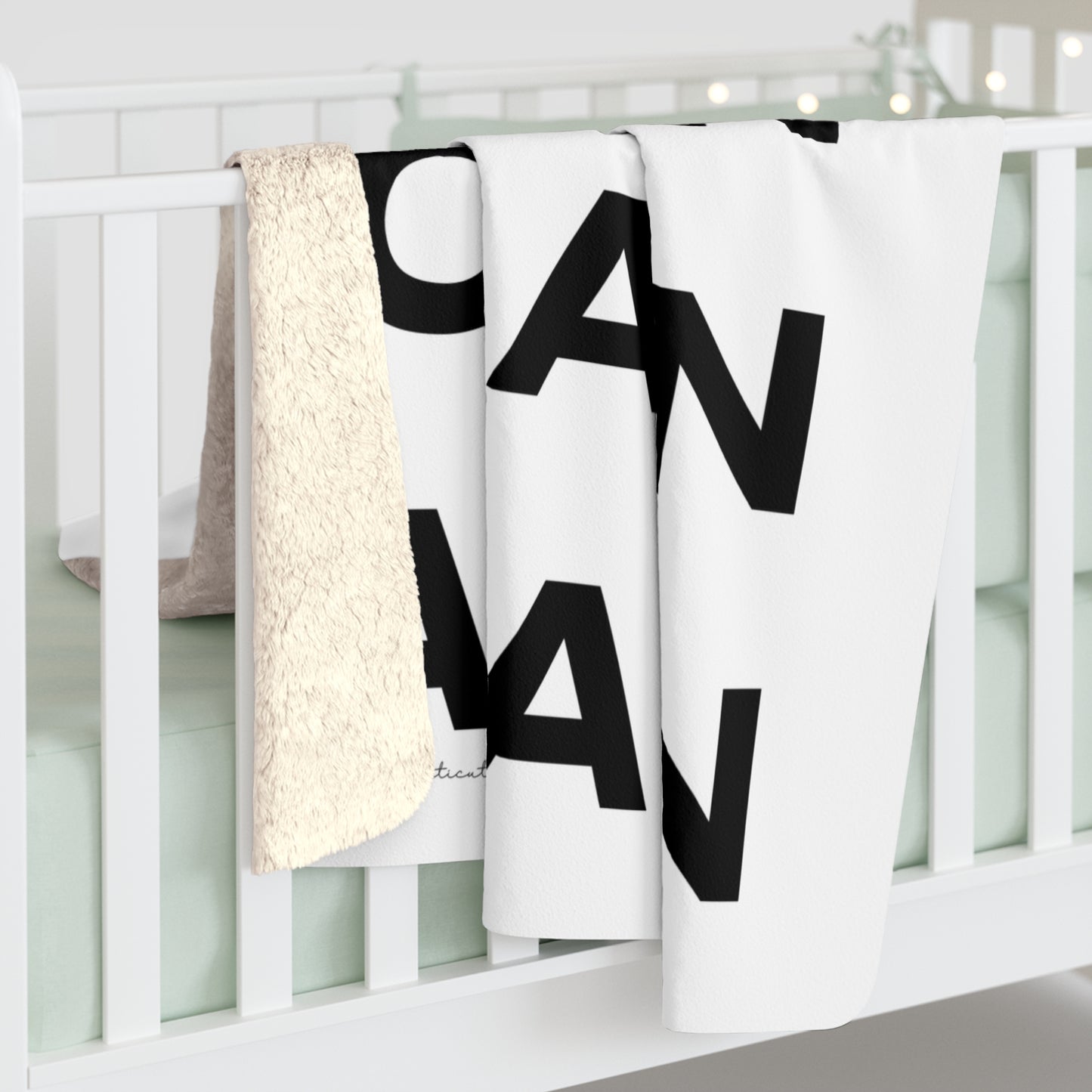 New Canaan Vision  Sherpa Fleece Blanket