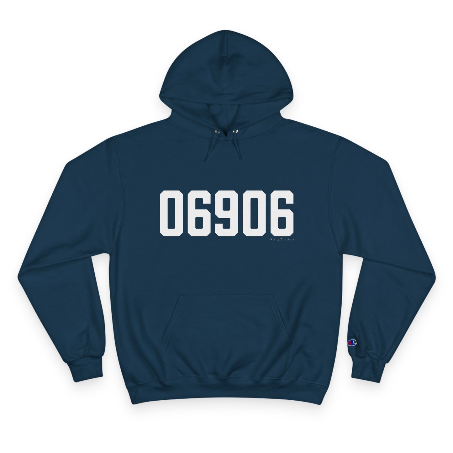 06906 Stamford CT Zip Code Champion Hoodie Sweatshirt