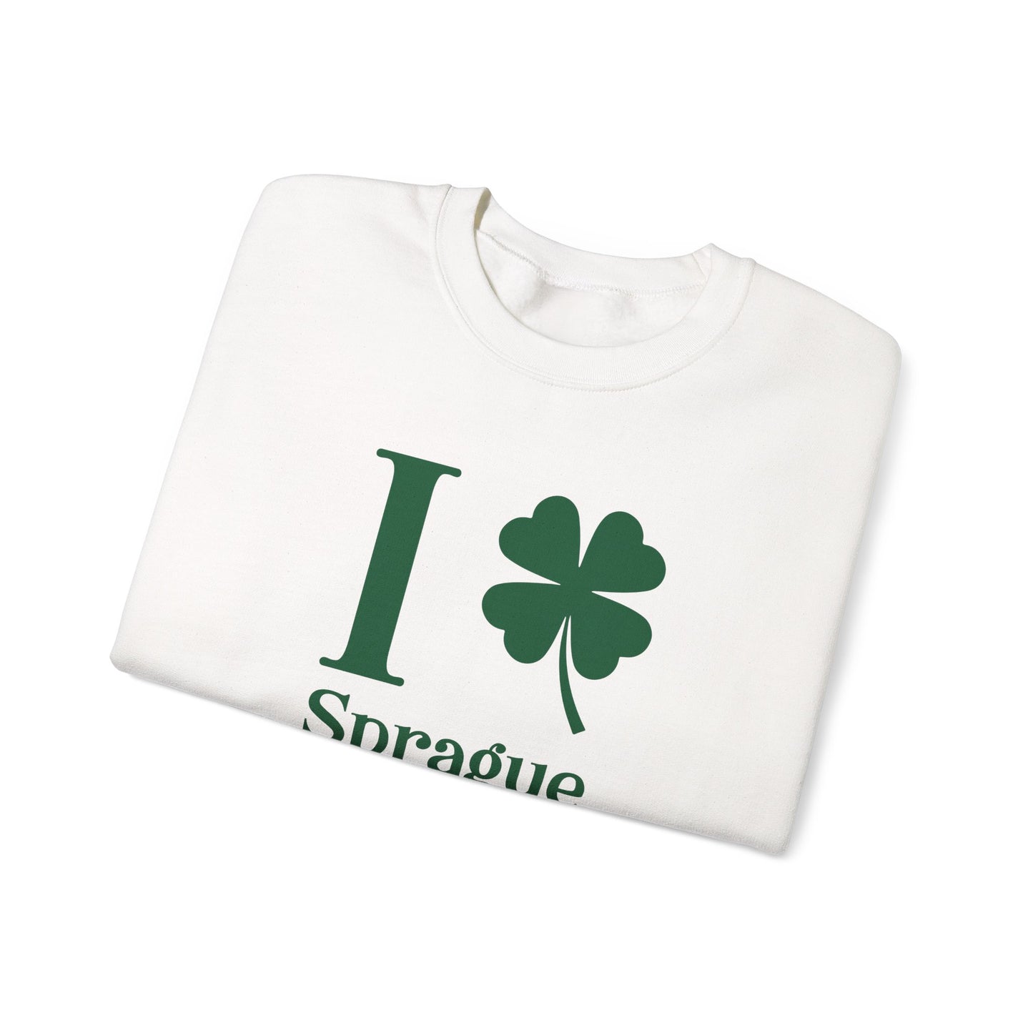 I Clover Sprague Unisex Heavy Blend™ Crewneck Sweatshirt