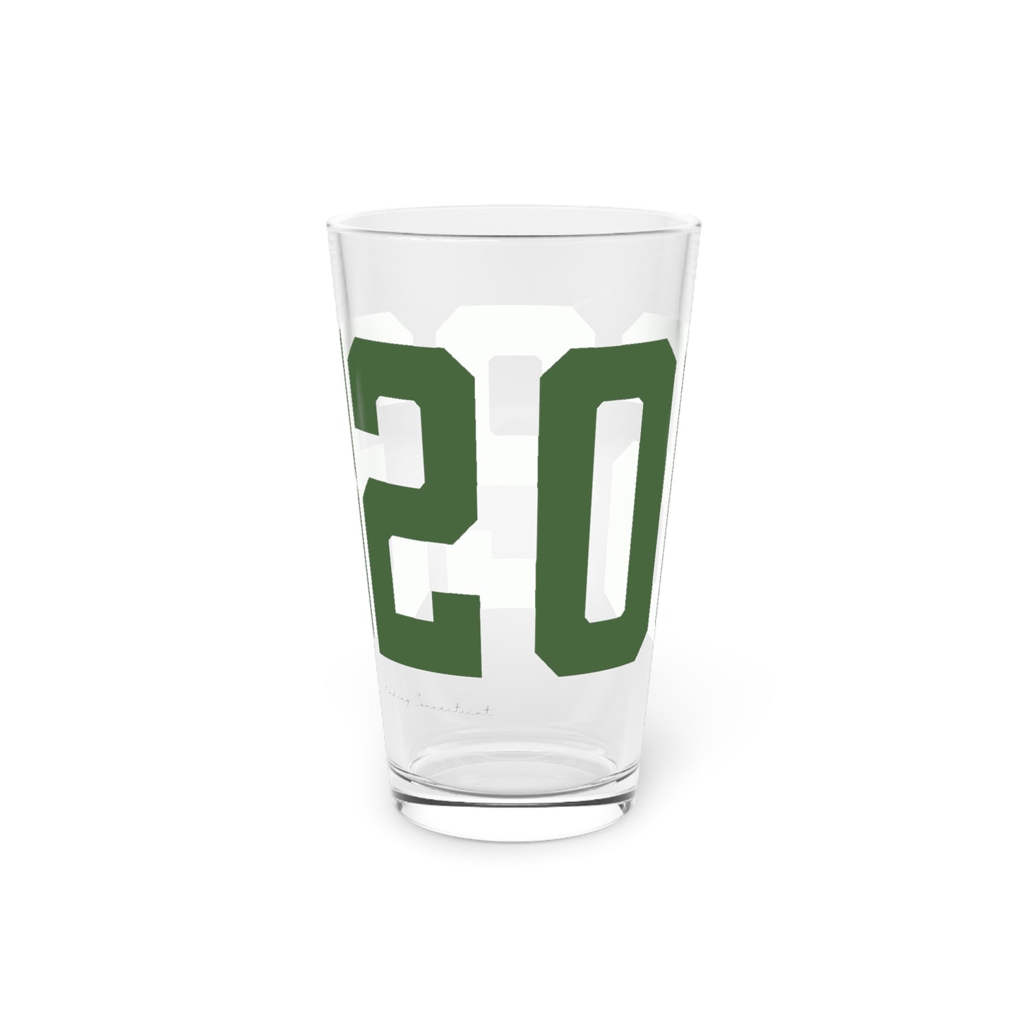 06232 Andover Connecticut Zip Code Pint Glass, 16oz