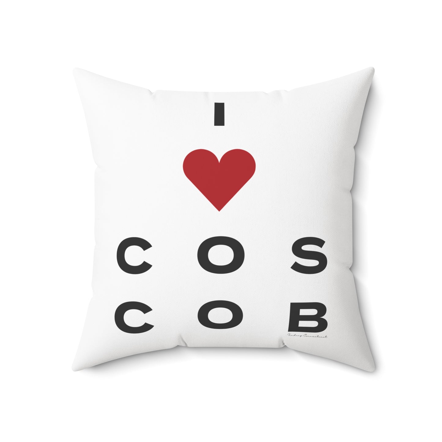 Cos Cob Vision Spun Polyester Square Pillow