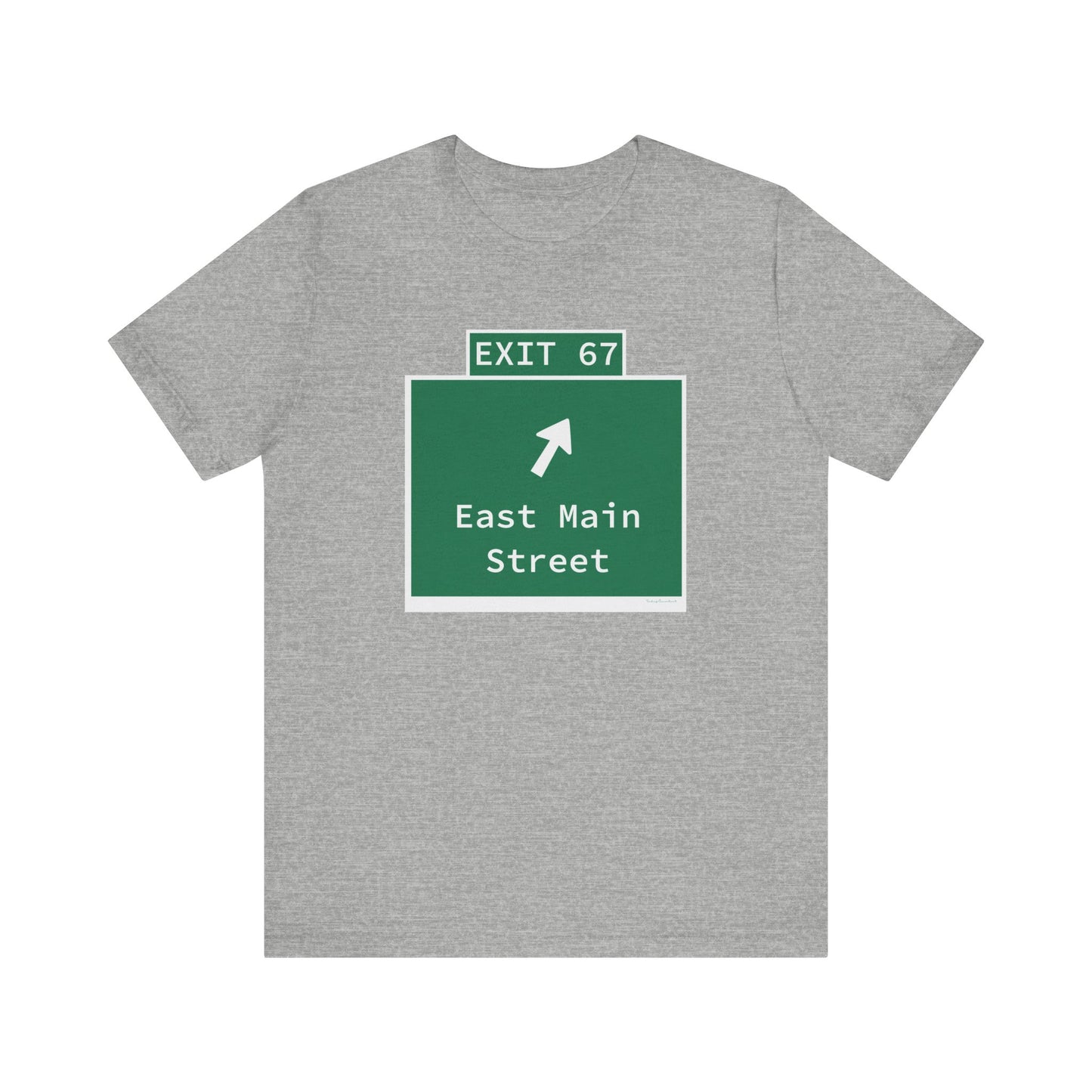 Vintage WCP Exit 67 Sign Unisex Jersey Short Sleeve T-Shirt