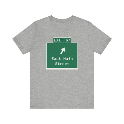 Vintage WCP Exit 67 Sign Unisex Jersey Short Sleeve T-Shirt