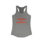 Danbury Is My Happy Place Women's Ideal Racerback Tank Top