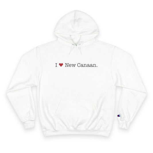 I Heart New Canaan. Champion Hoodie