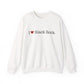 I Heart Black Rock. Unisex Heavy Blend™ Crewneck Sweatshirt