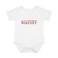 Just a kid from Wolcott Infant Baby Rib Bodysuit