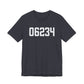 06234 Brooklyn CT Zip Code Unisex Jersey Short Sleeve T-Shirt