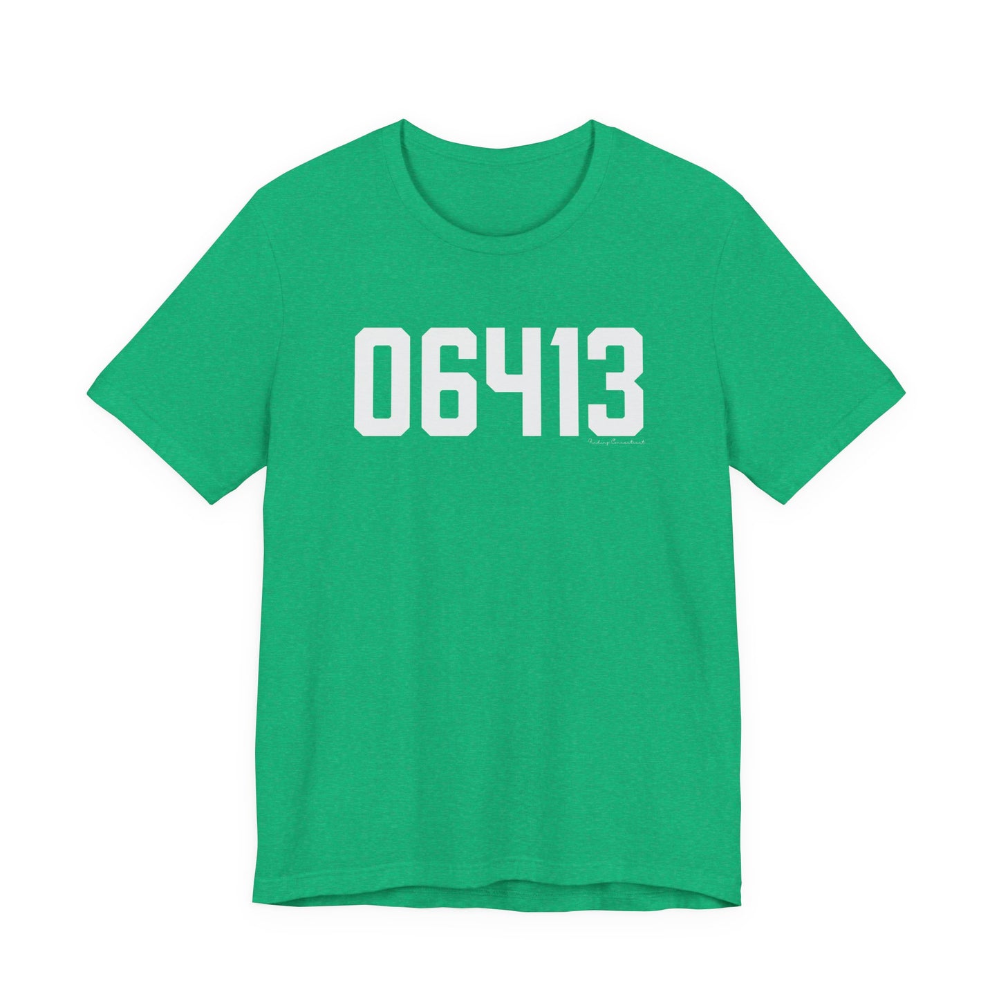 06413 Clinton CT Zip Code Unisex Jersey Short Sleeve T-Shirt