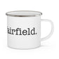 I Heart New Fairfield. Enamel Camping Mug