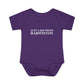 Just a kid from Harwinton Infant Baby Rib Bodysuit