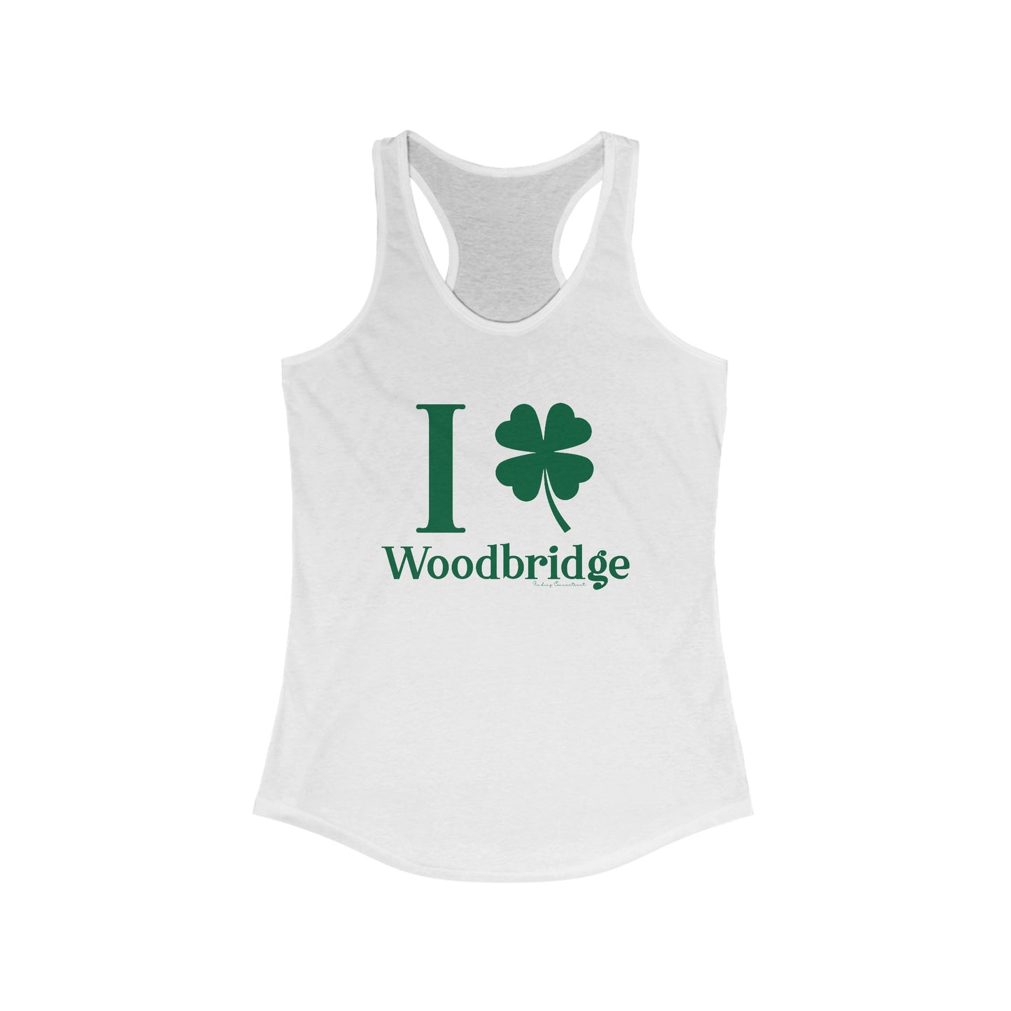 I Clover Woodbridge Women's Ideal Racerback Tank Top