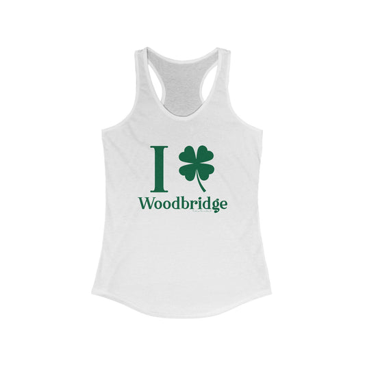 I Clover Woodbridge Women's Ideal Racerback Tank Top