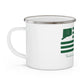 Redding Connecticut St Patrick’s Day Flag Enamel Camping Mug