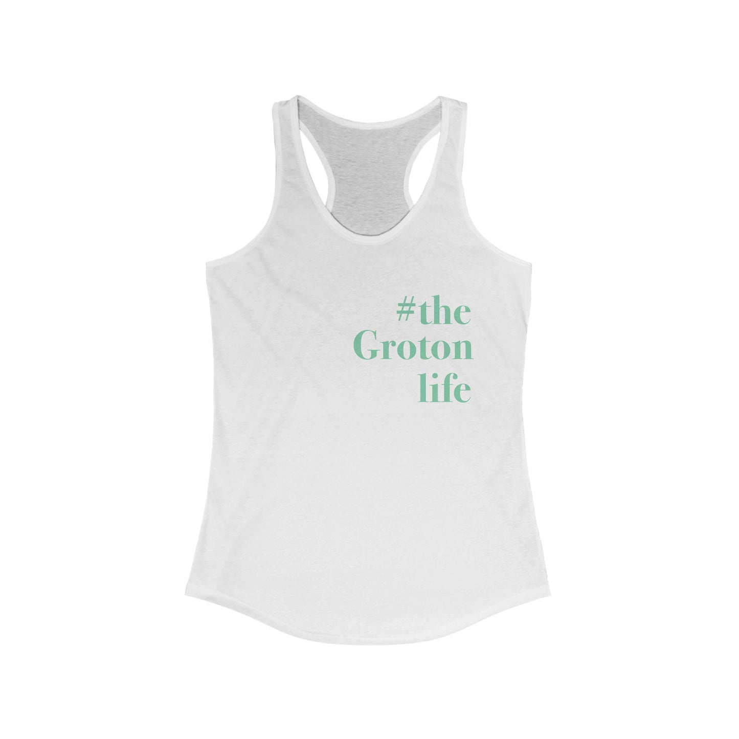 #thegrotonlife Women's Ideal Racerback Tank