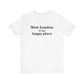 New London is My Happy Place Unisex Jersey Short Sleeve T-Shirt