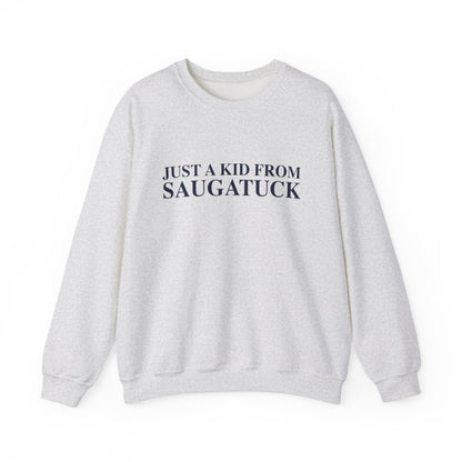Just a kid from Saugatuck Unisex Heavy Blend™ Crewneck Sweatshirt