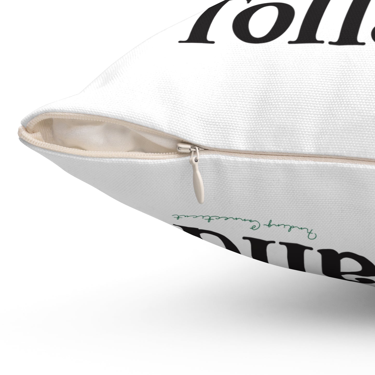 I Clover Tolland Spun Polyester Square Pillow