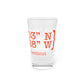 Danbury Coordinates Pint Glass, 16oz