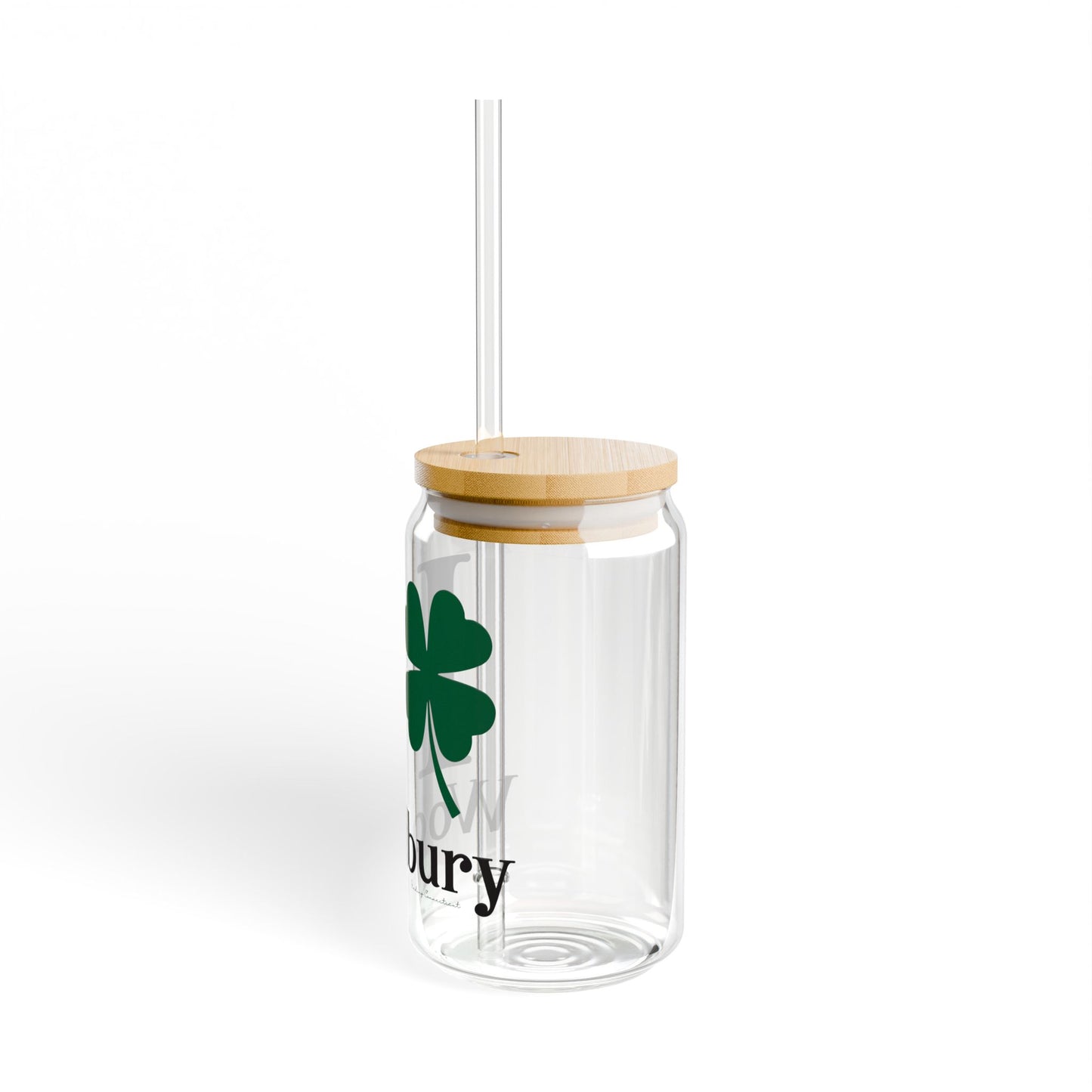 I Clover Woodbury Sipper Glass, 16oz