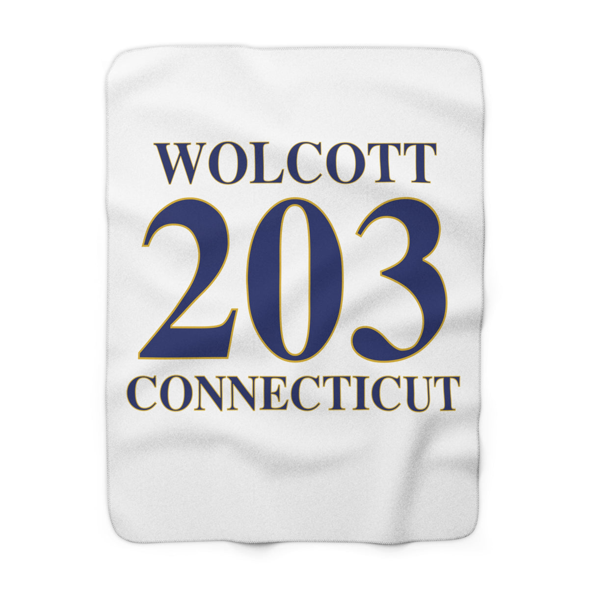Wolcott 203 Connecticut Sherpa Fleece Blanket