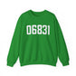 06831 - Greenwich CT Zip Code Unisex Heavy Blend™ Crewneck Sweatshirt