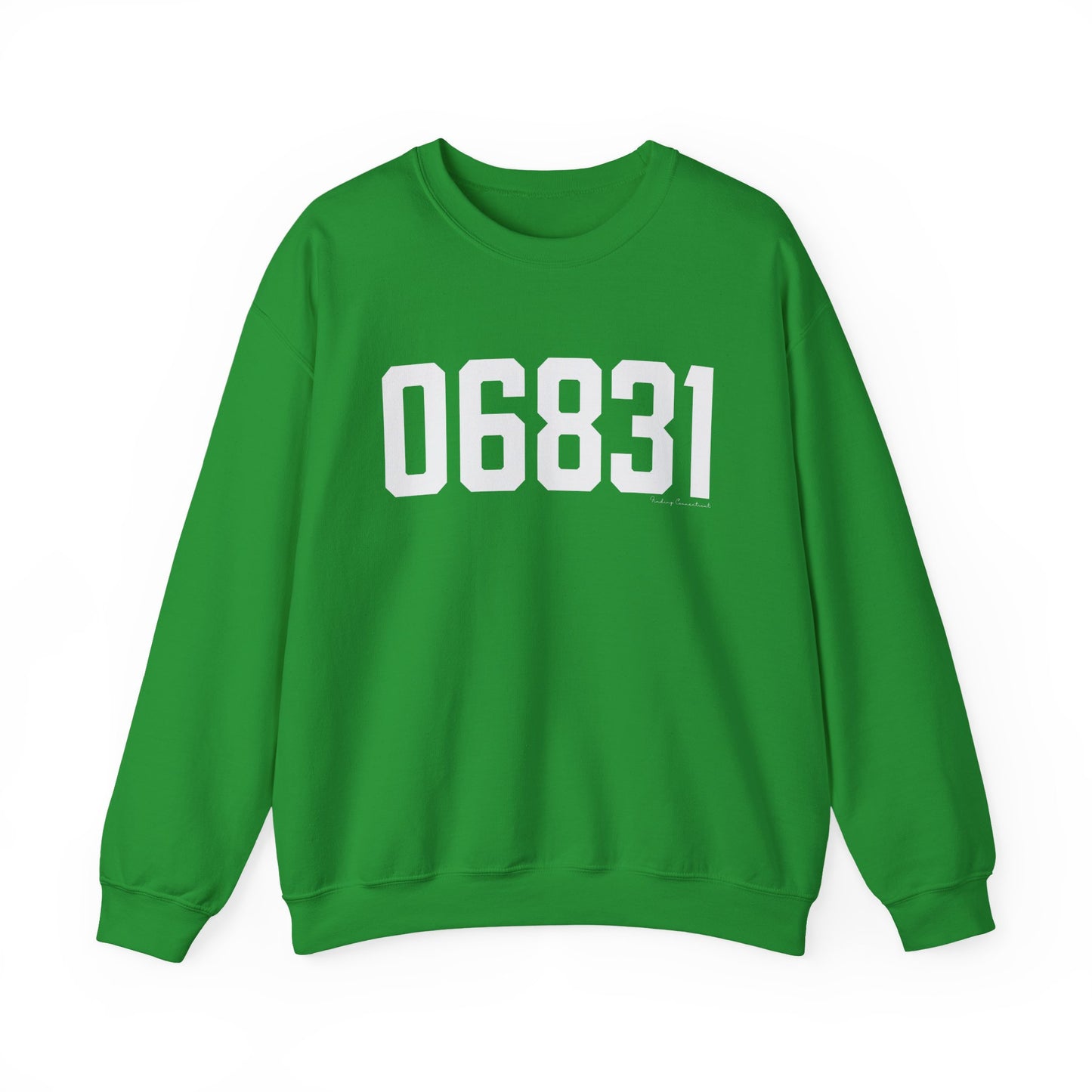 06831 - Greenwich CT Zip Code Unisex Heavy Blend™ Crewneck Sweatshirt