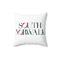 41 Tilt South Norwalk Spun Polyester Square Pillow