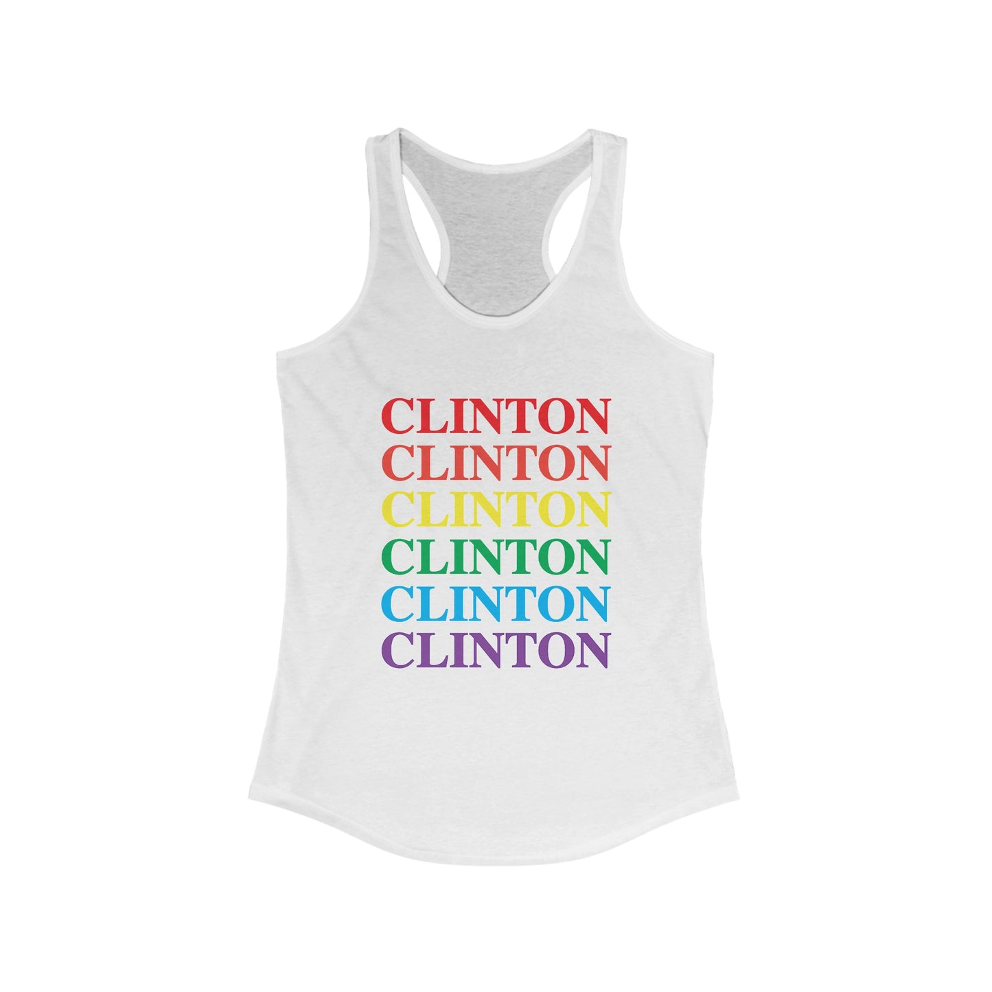 Clinton Pride Women's Ideal Racerback Tank