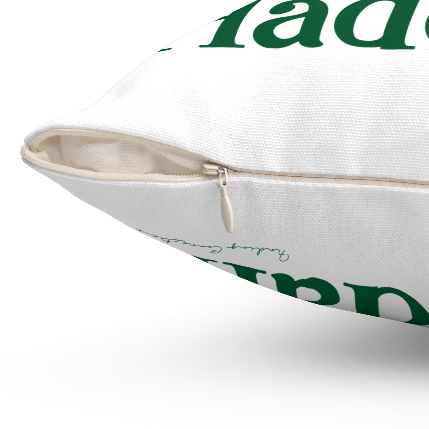 I Clover Haddam Spun Polyester Square Pillow
