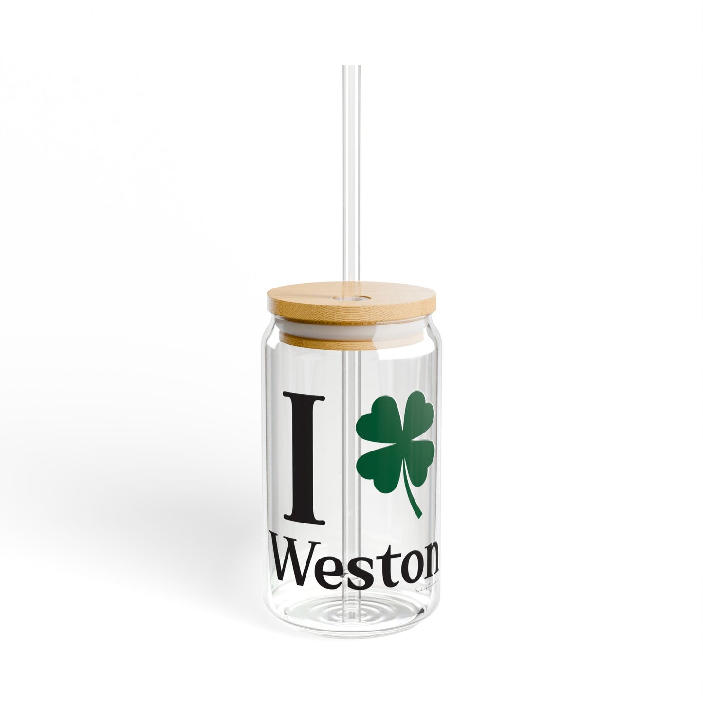 I Clover Weston Sipper Glass, 16oz