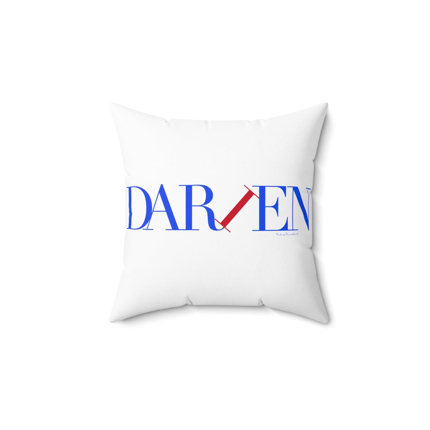 41 Tilt Darien Spun Polyester Square Pillow