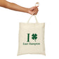 I Clover East Hampton (green) Cotton Canvas Tote Bag