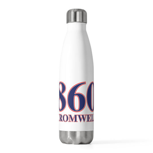 860 Cromwell Red, White & Blue 20oz Insulated Bottle