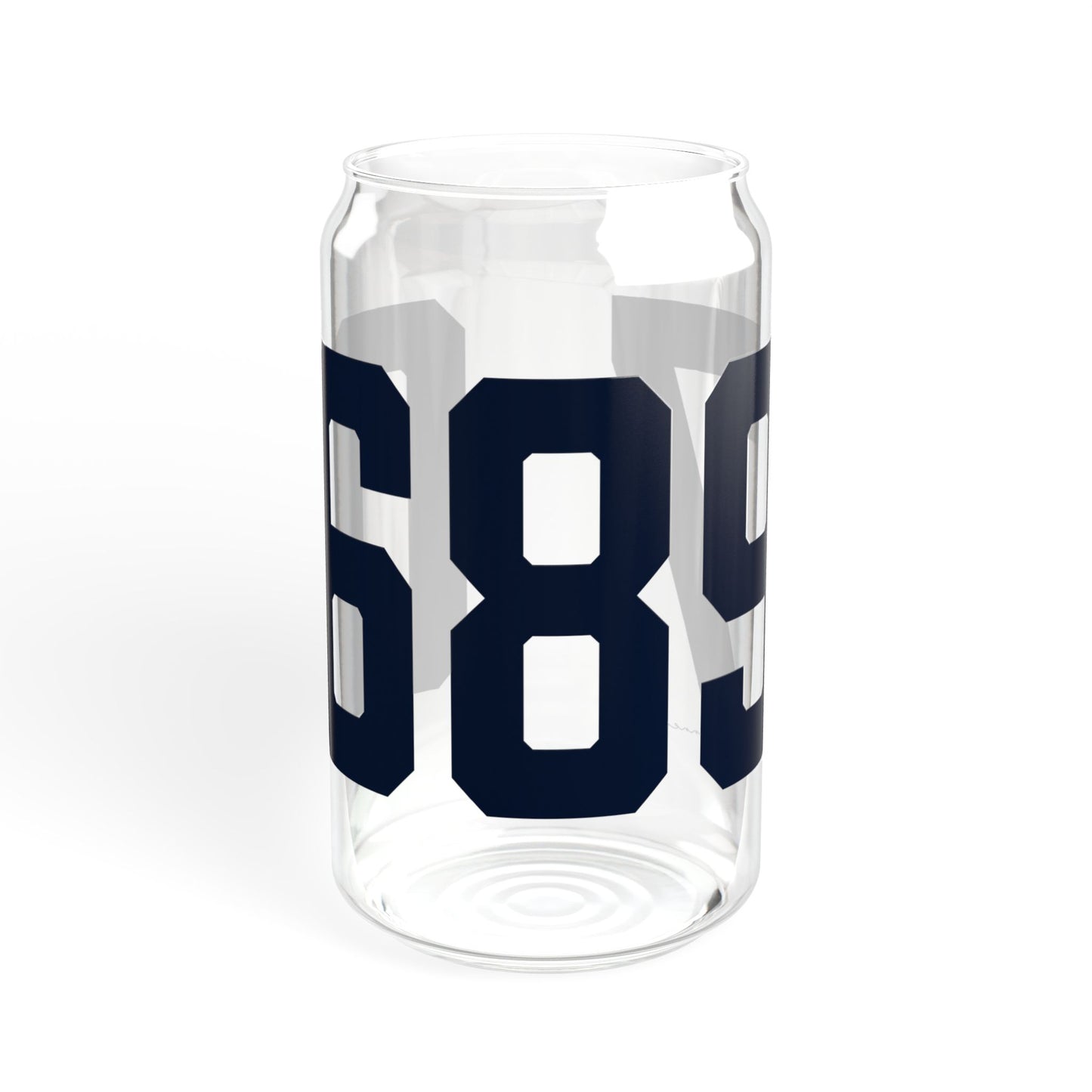 06897 Wilton Connecticut Zip Code Sipper Glass, 16oz