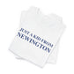 Just a kid from Newington Unisex Jersey Short Sleeve Tee