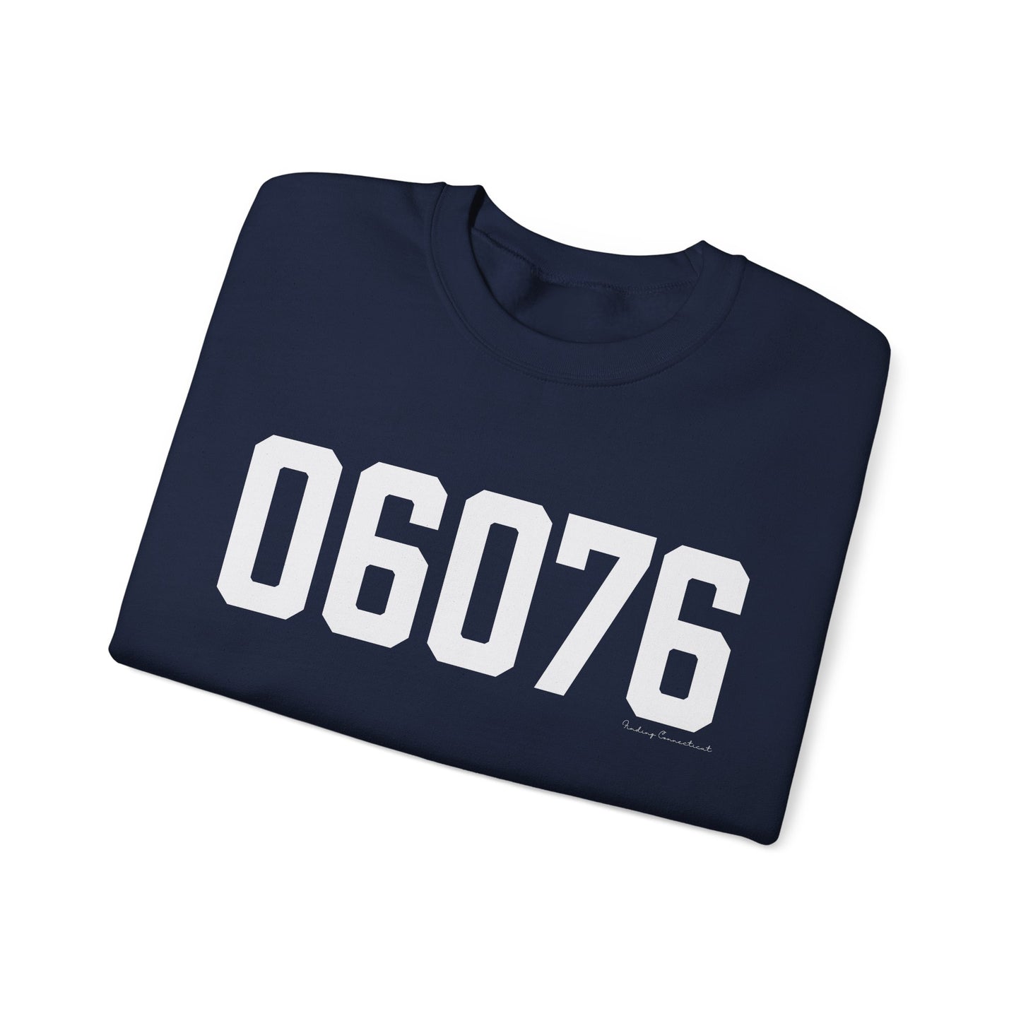 06076 Union CT Zip Code Unisex Heavy Blend™ Crewneck Sweatshirt