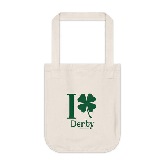 I Clover Derby Organic Canvas Tote Bag