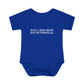 Just a kid from South Norwalk Infant Baby Rib Bodysuit