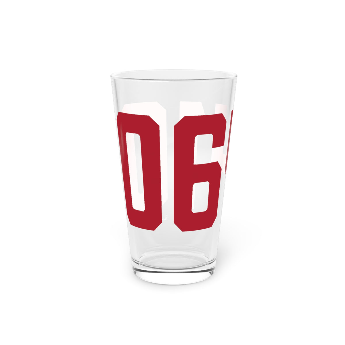 06410 Cheshire Connecticut Zip Code Pint Glass, 16oz