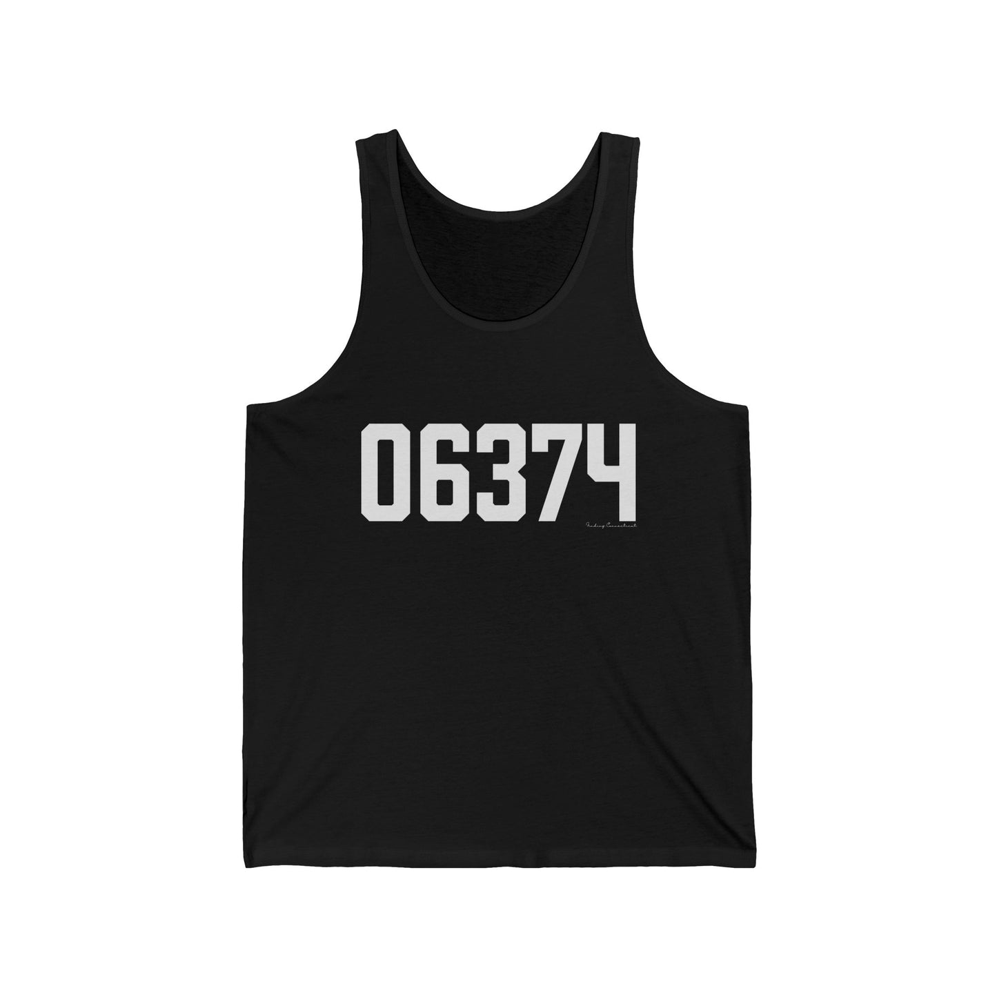 06374 Plainfield CT Zip Code Unisex Jersey Tank Top