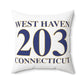 West Haven 203 Connecticut Polyester Square Pillow