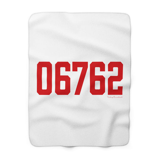 06762 Middlebury Connecticut Zip Code Sherpa Fleece Blanket
