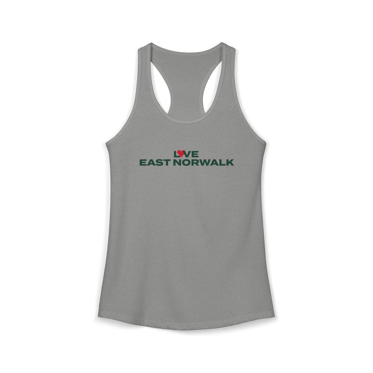 Love East Norwalk Women's Ideal Racerback Tank Top