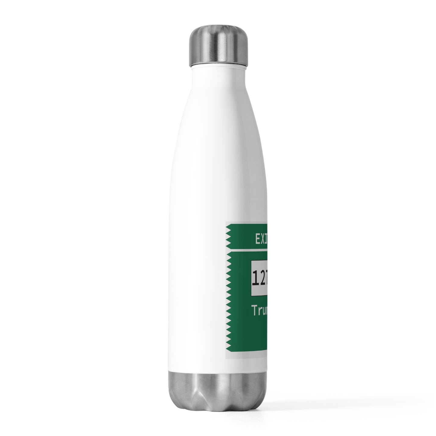 Vintage Merritt Parkway Exit 50 Sign 20oz Insulated Bottle