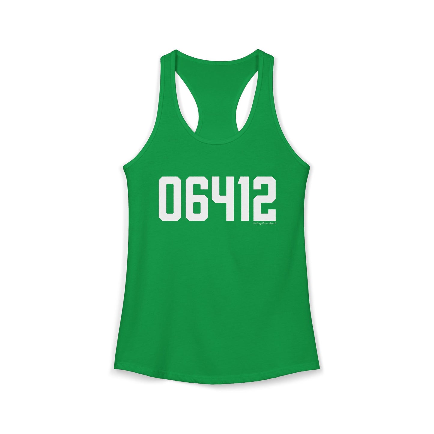 06412 Chester CT Zip Code Women's Ideal Racerback Tank Top
