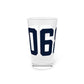 06897 Wilton Connecticut Zip Code Pint Glass, 16oz