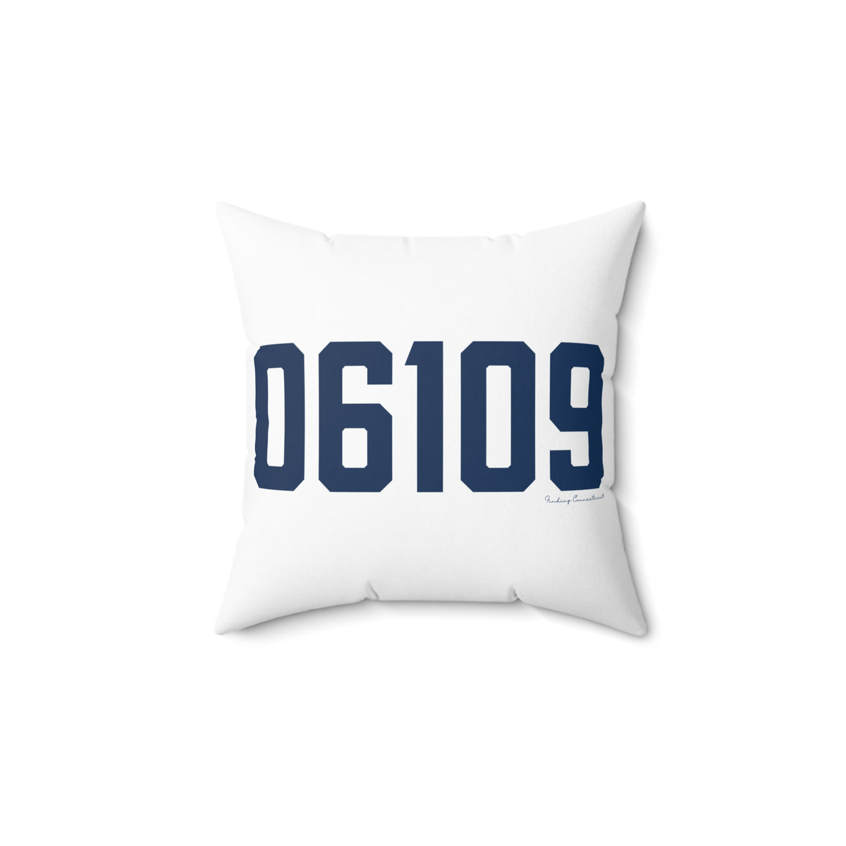 06109 Wethersfield Connecticut Zip Code Polyester Square Pillow