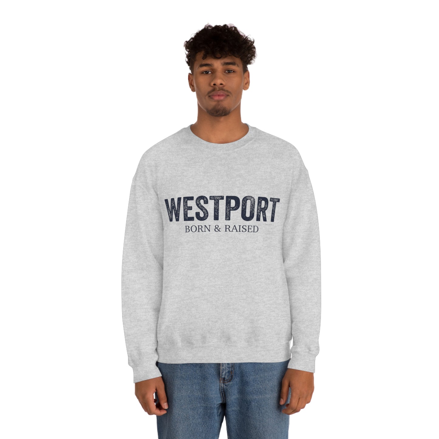 Westport Born & Raised Unisex Heavy Blend™ Crewneck Sweatshirt