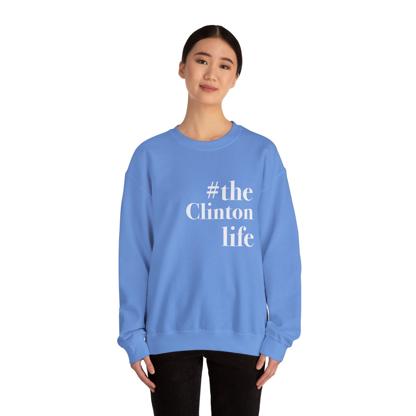 #theclintonlife Unisex Heavy Blend™ Crewneck Sweatshirt